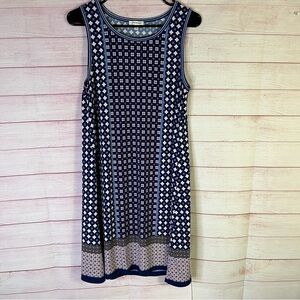 Max Studio Sleevelesss Printed Dress Size Medium